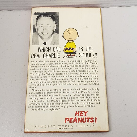 Peanuts Book Hey, Peanuts! - Picture 2 of 6